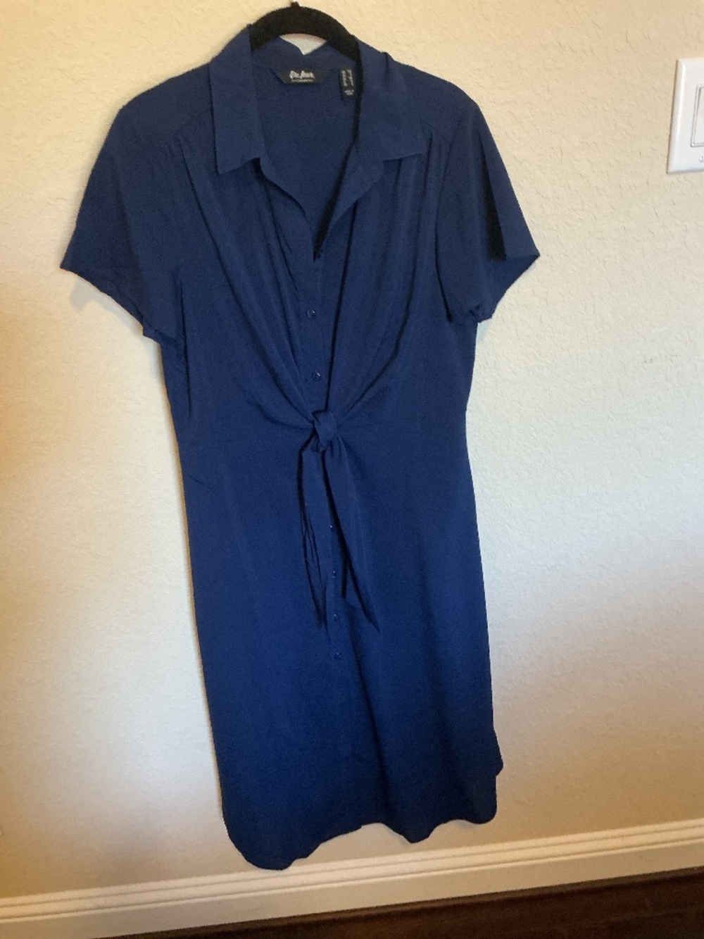 Navy du jour dress.